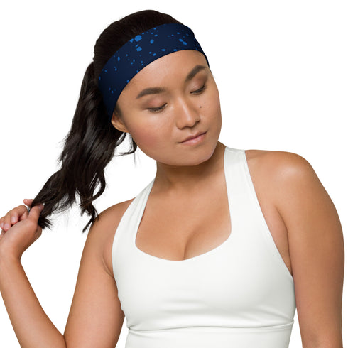 Blue Mahi Sweat Wicking Headband